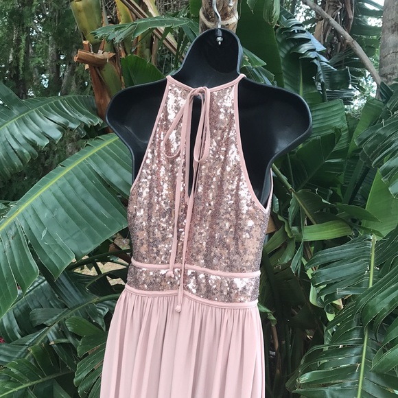 Morgan and Co. sequin bodice gown - Picture 7 of 8